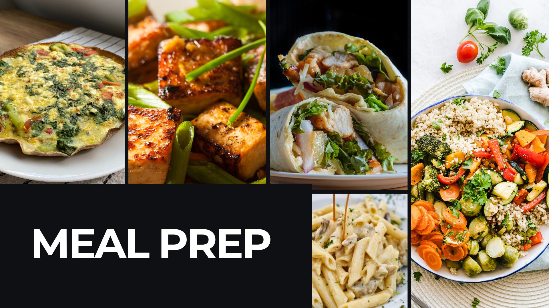 Meal prep fácil: Comé rico y saludable todos los días sin cocinar a diario